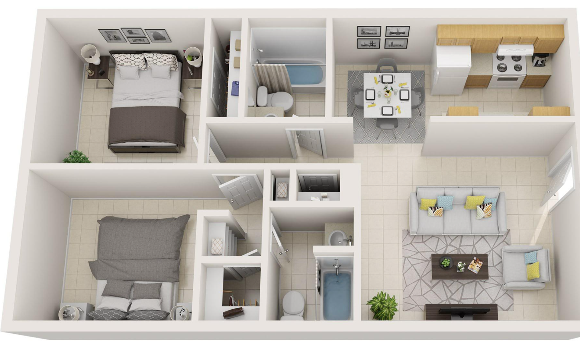 Orange Apartment: 3000 MacArthur Dr