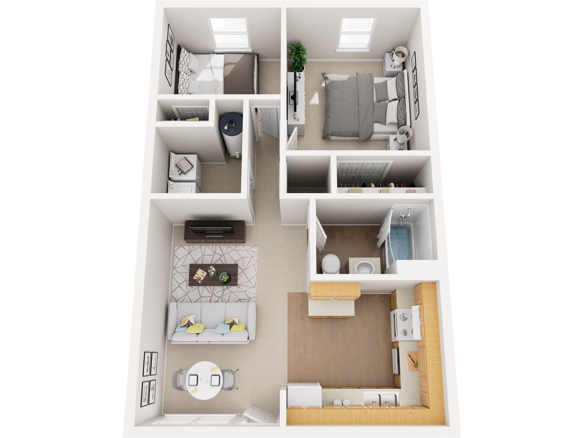 Evansville Apartment: 1680-1682 E Franklin St