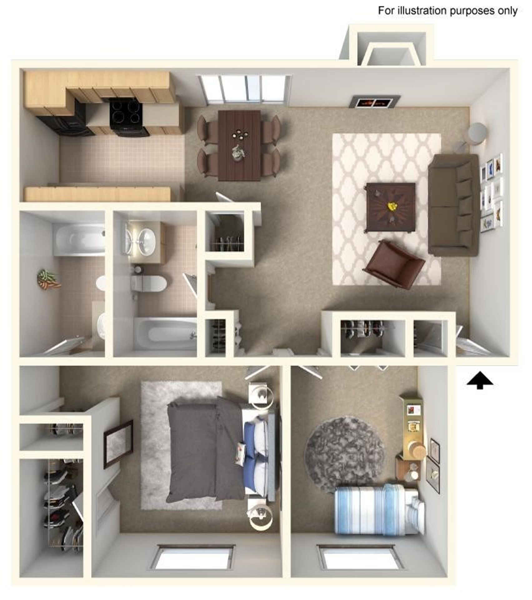 Topeka Apartment: 3211 SW Twilight Ct