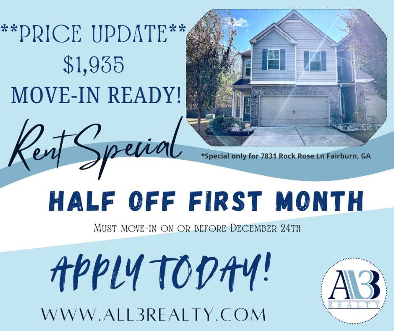 Fairburn House: 7831 Rock Rose Ln