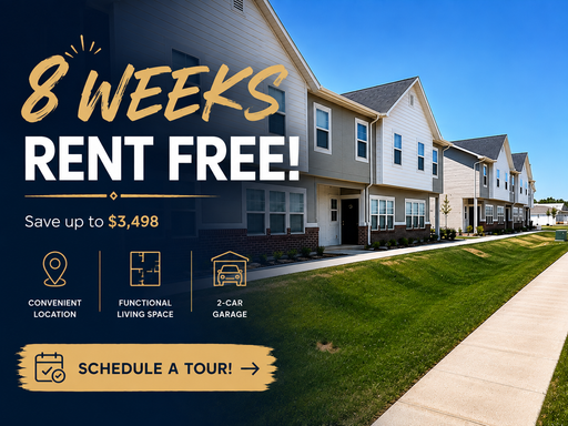 Modern 3-Bed Townhome with 2-Car Garage & Private Balcony in Clearfield | Up to 8 Weeks Rent Free! – photo 1
