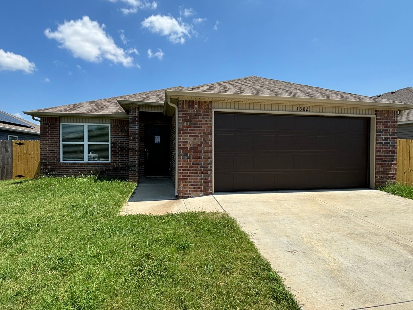 Fayetteville House: 1382 S. Scissortail Ln.