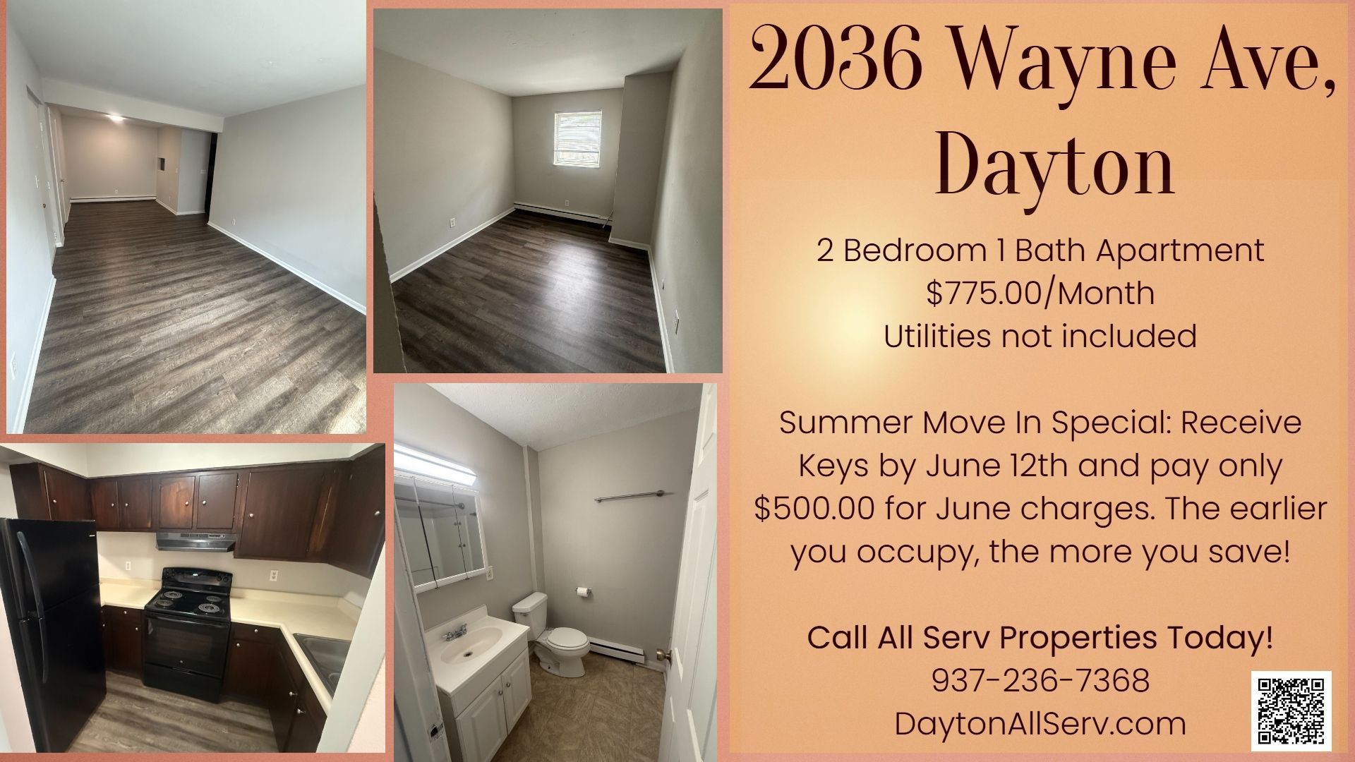 Dayton Apartment: 2036 Wayne Ave Apt E