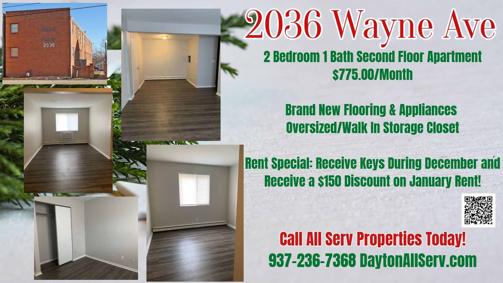 Dayton Apartment: 2036 Wayne Ave Apt B