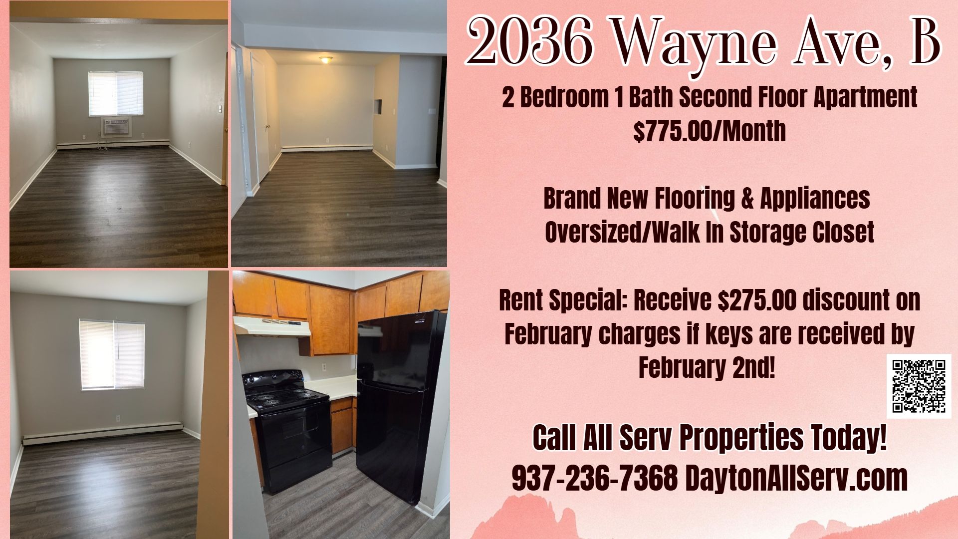 Dayton Apartment: 2036 Wayne Ave Apt C