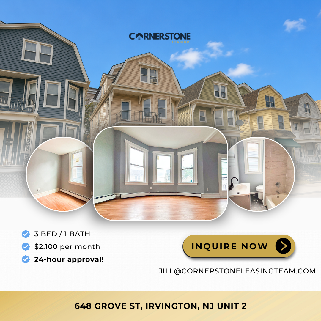 Irvington Apartment: 648 Grove St