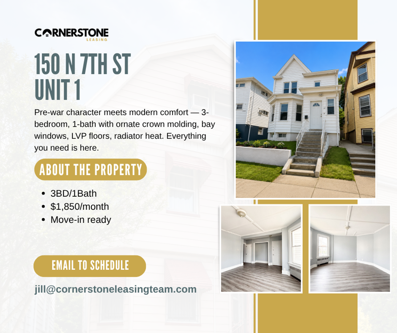 Paterson Apartment: 150 N 7th St