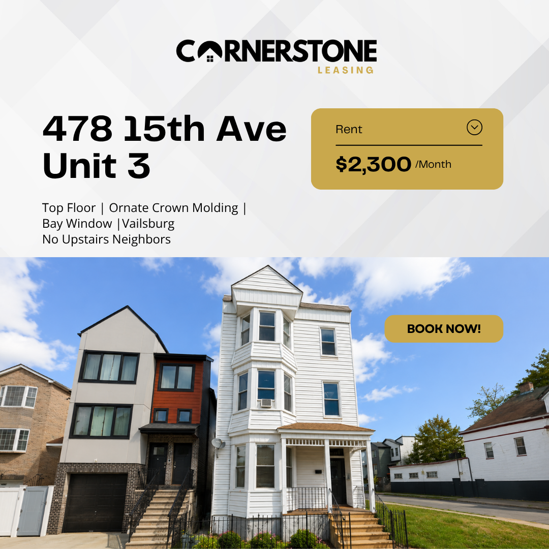 Newark Apartment: 478 15th Ave