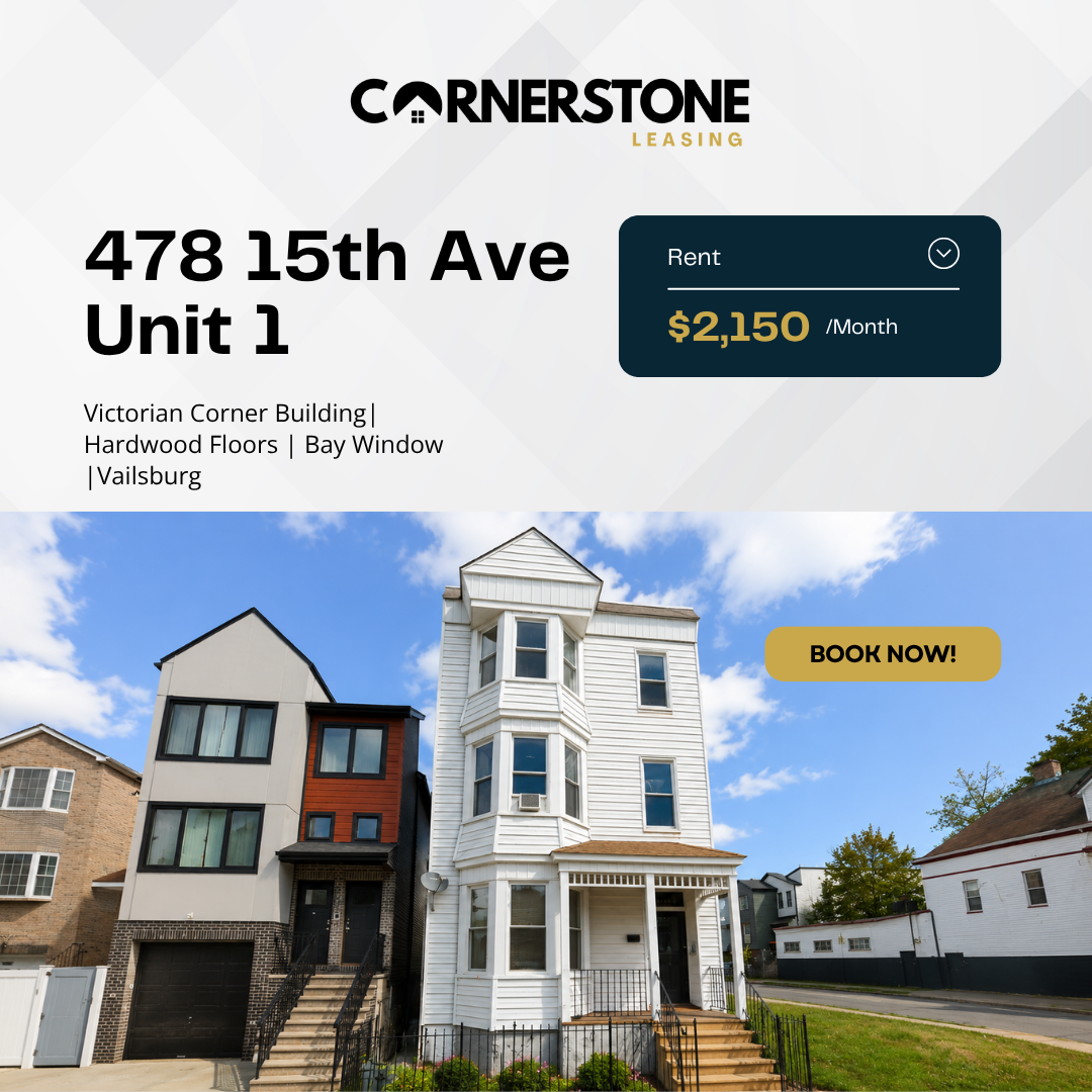 Newark Apartment: 478 15th Ave