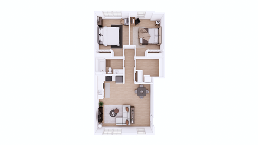 Stylish & Spacious 2 Bedroom Apartment Home in Creston (Newly Built)