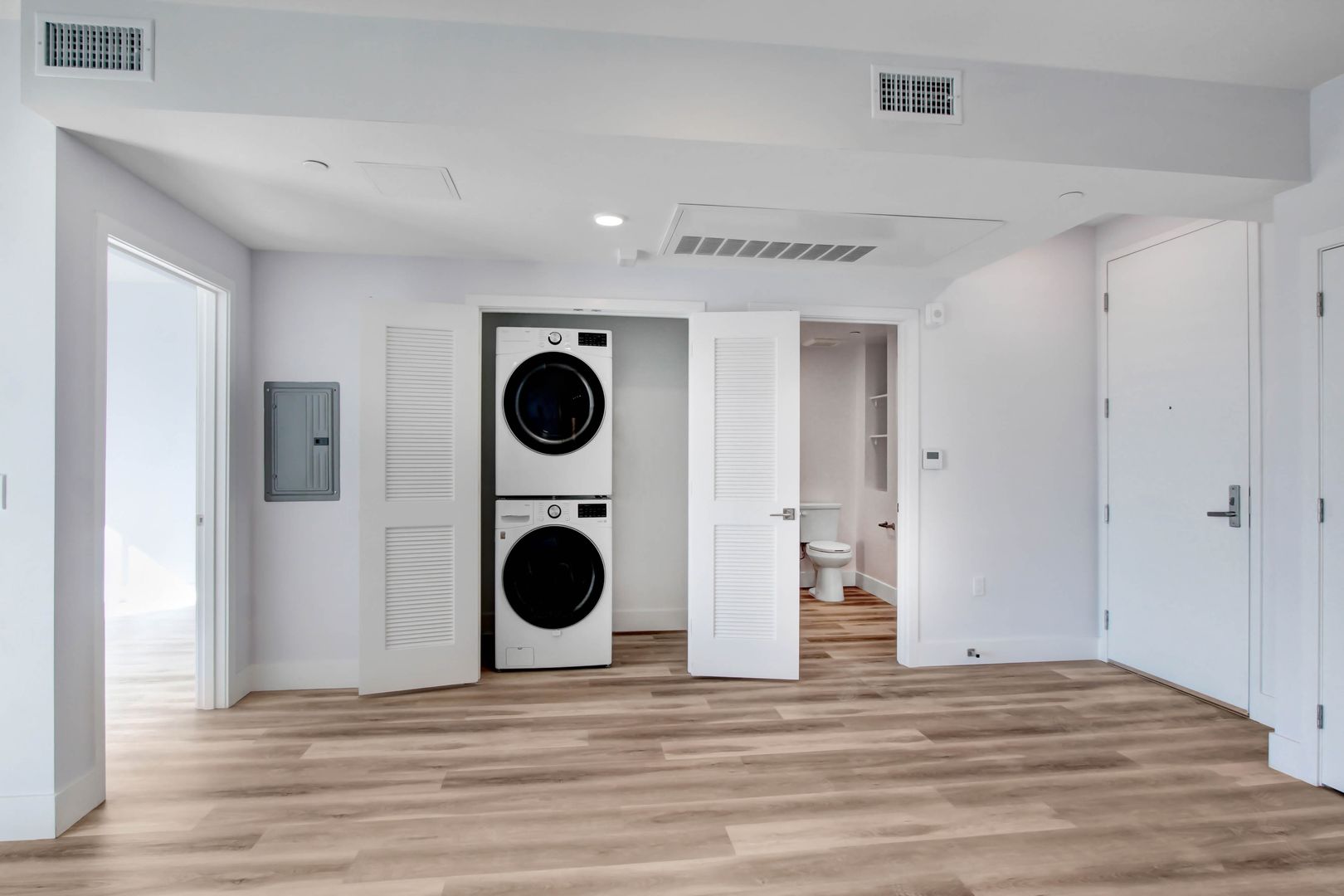 Laundry room at The Hamlin