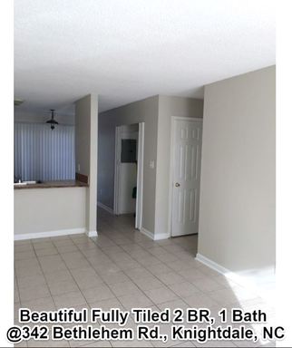 Single Level! 2 Bedroom Knightdale Townhome $1250/mo! Water Included!!