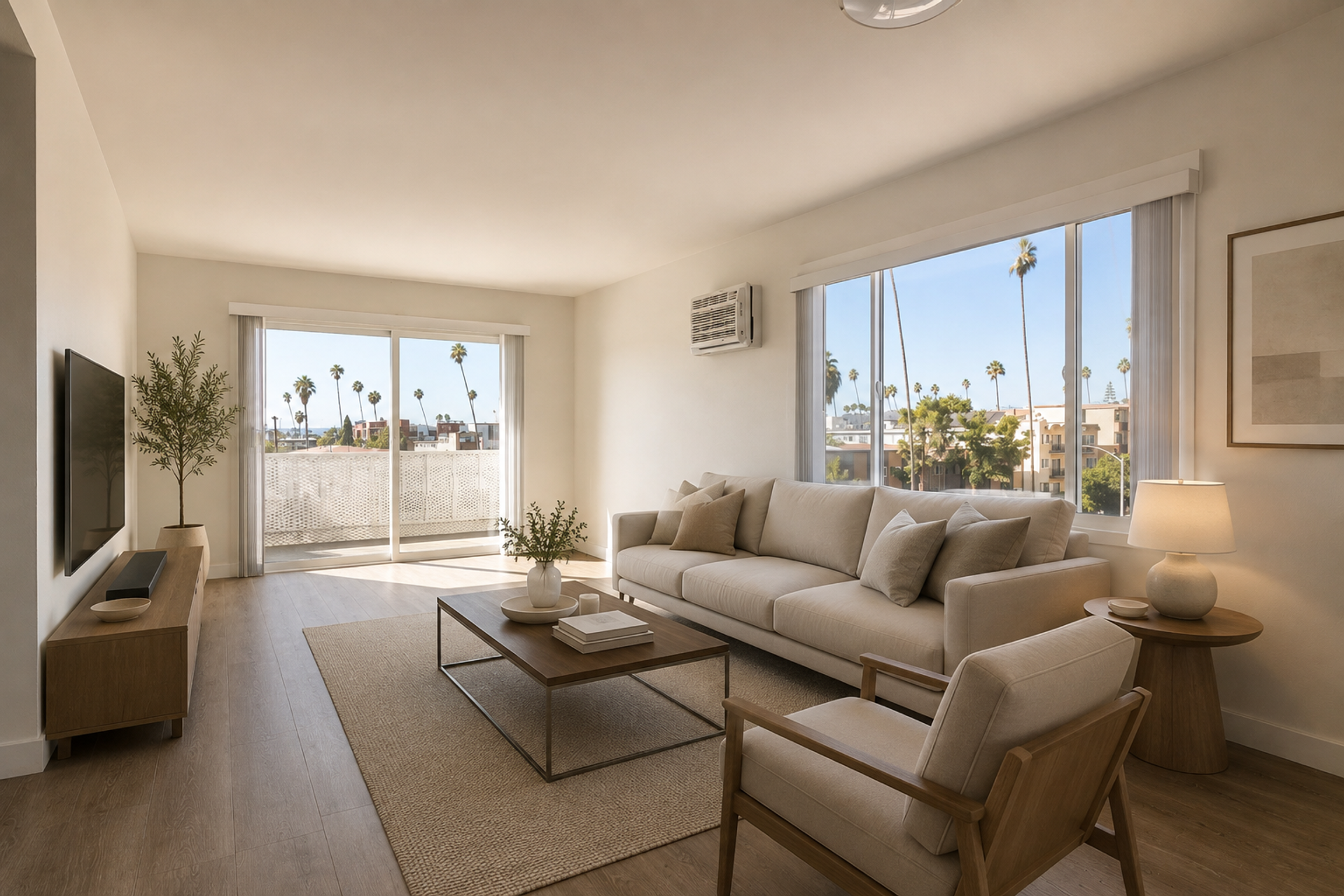 Los Angeles Apartment: 410 & 414 Manhattan Pl