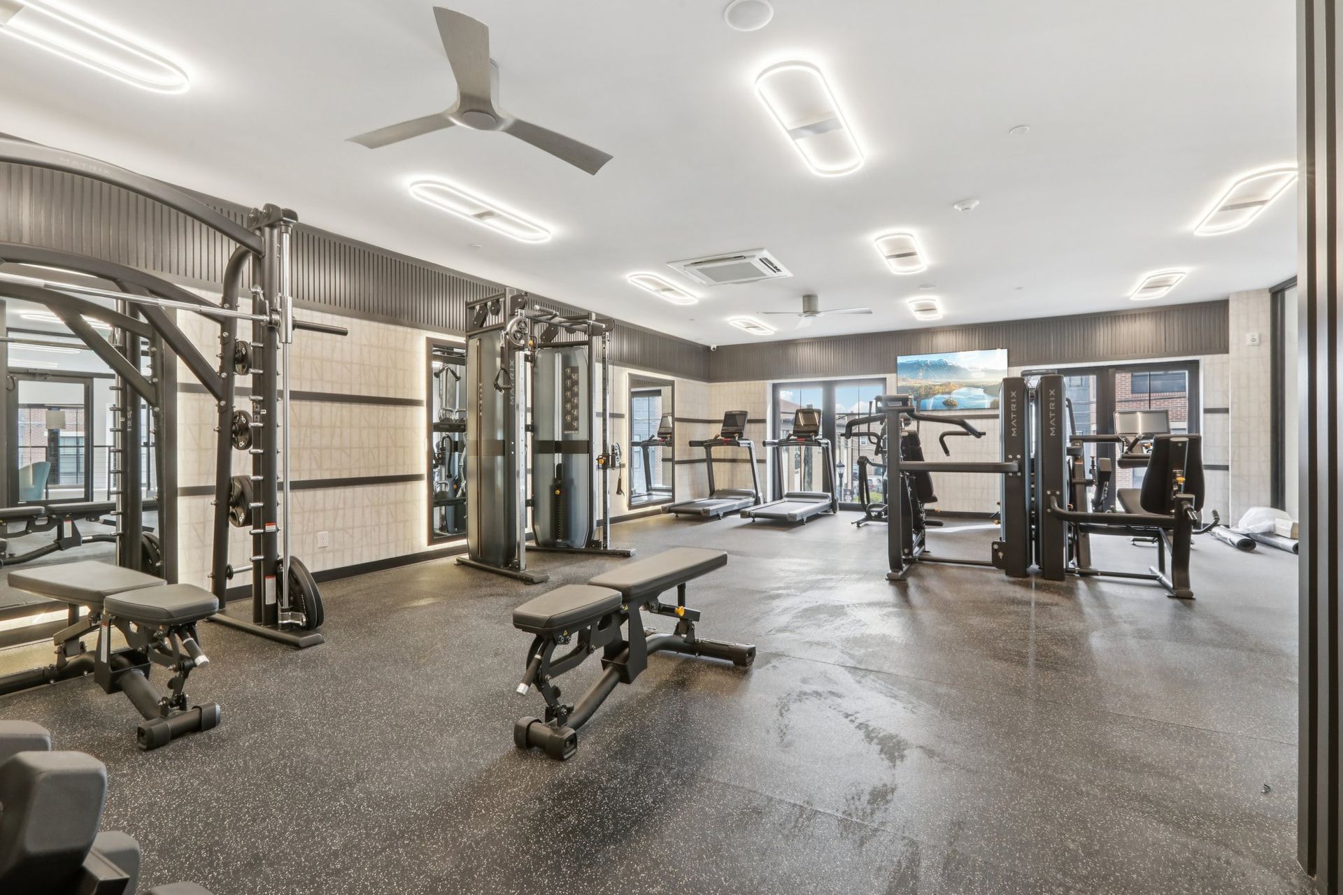 Gym at Experience Luxurious Living at CENTURION Union Center