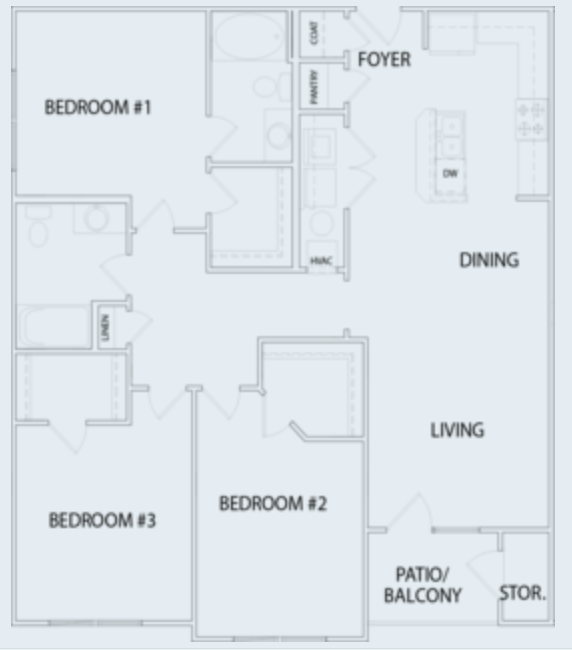 Greensboro Apartment: 1230 S. Eugene St.