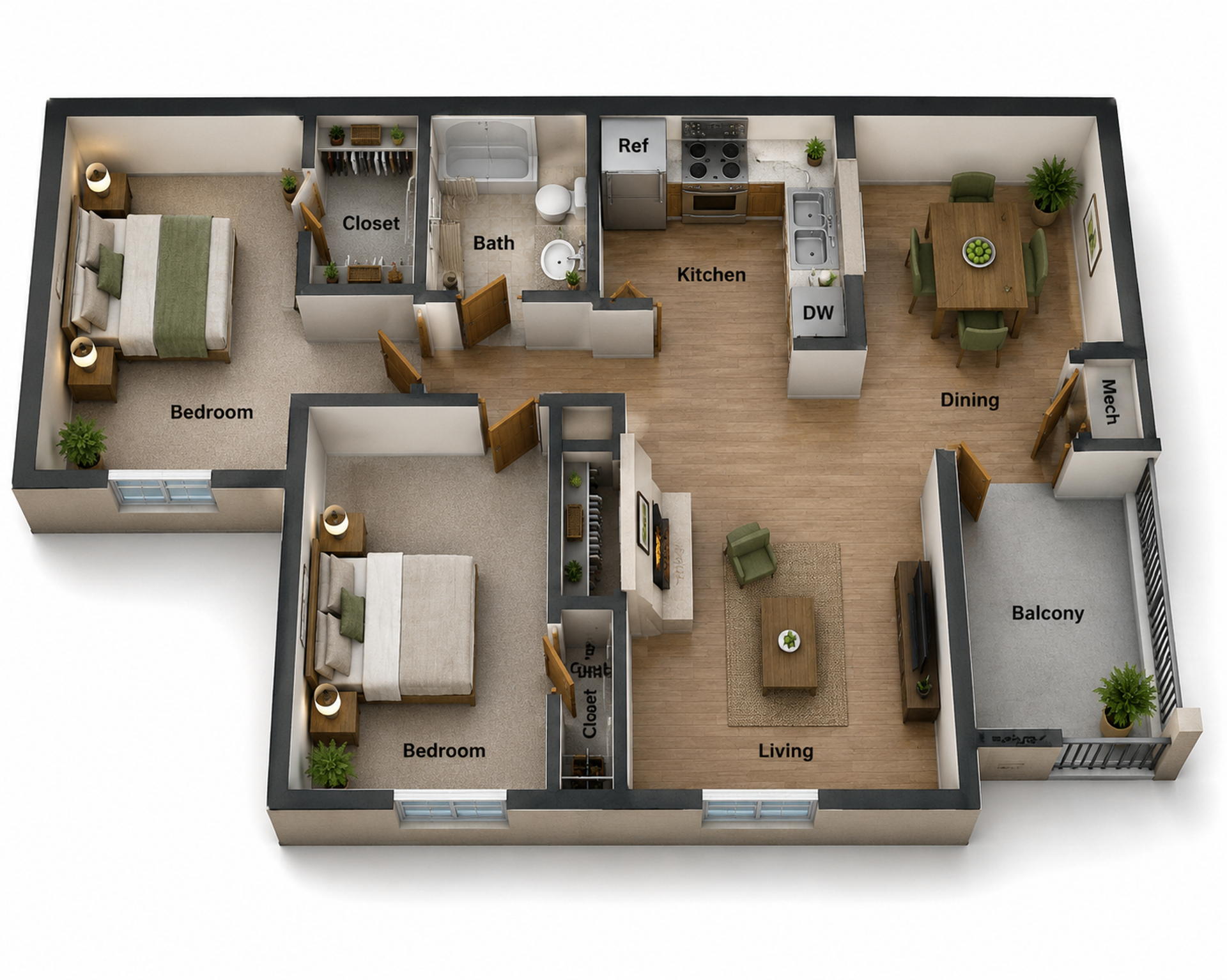 Odessa Apartment: 4330 North Grandview