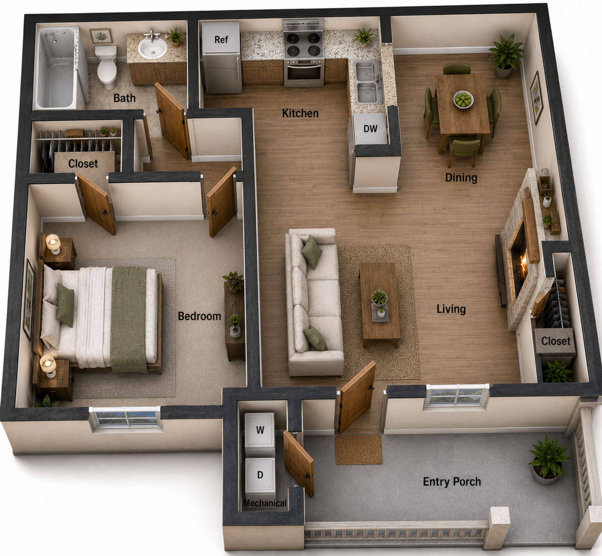 Odessa Apartment: 4330 North Grandview
