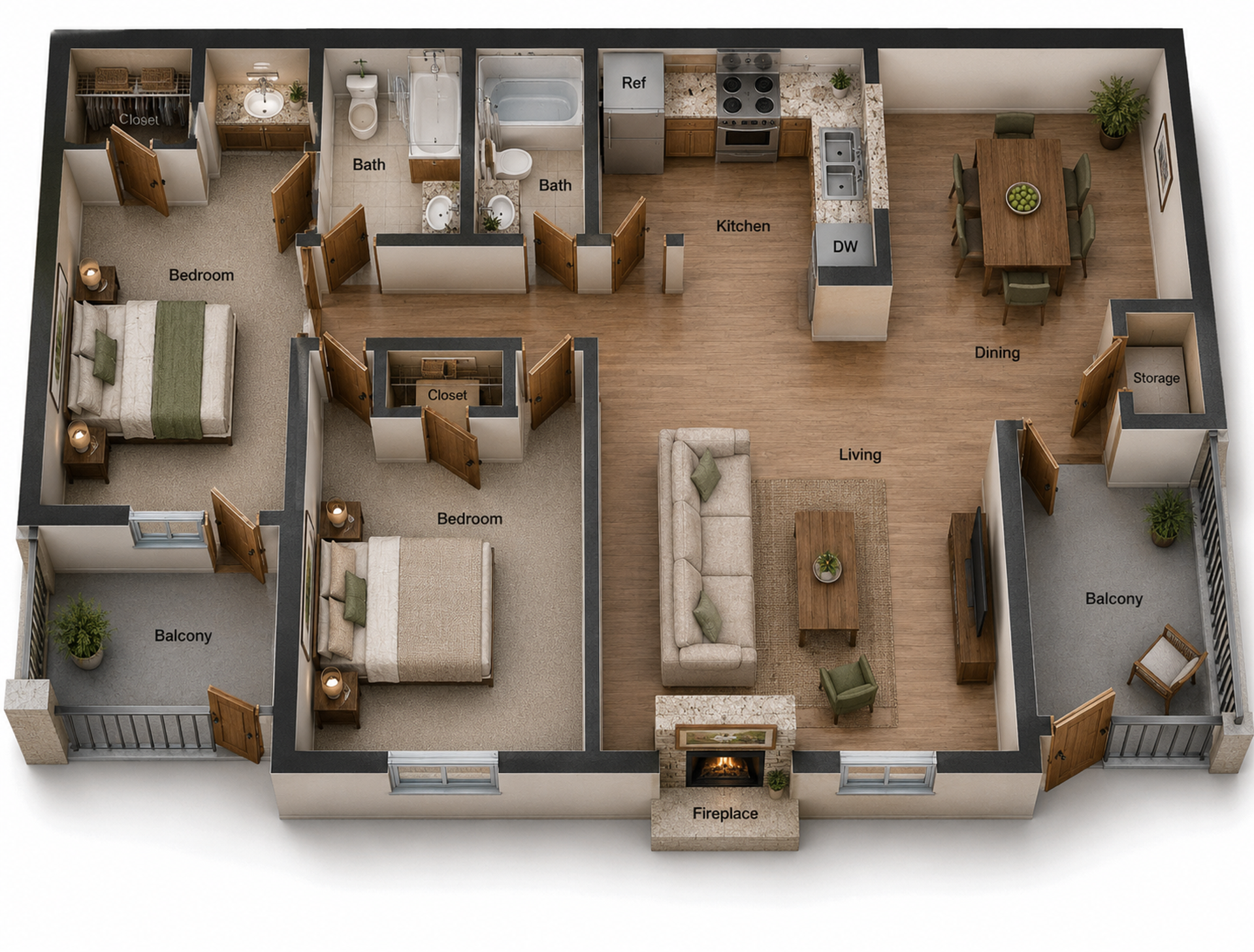 Odessa Apartment: 4330 North Grandview