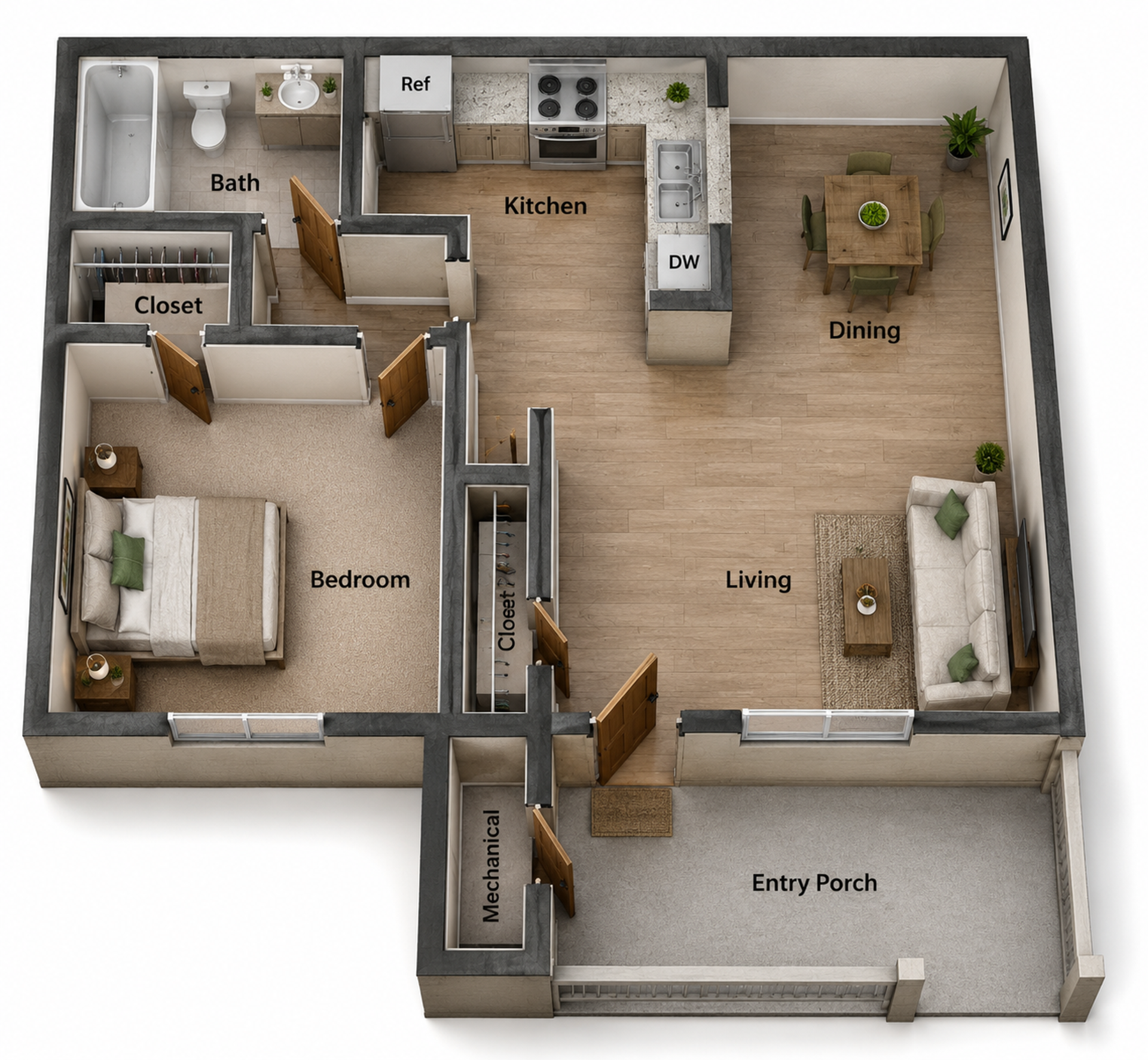 Odessa Apartment: 4330 North Grandview