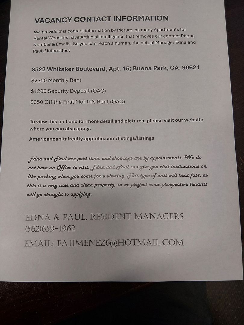 Buena Park Apartment: 8322 Whitaker Street