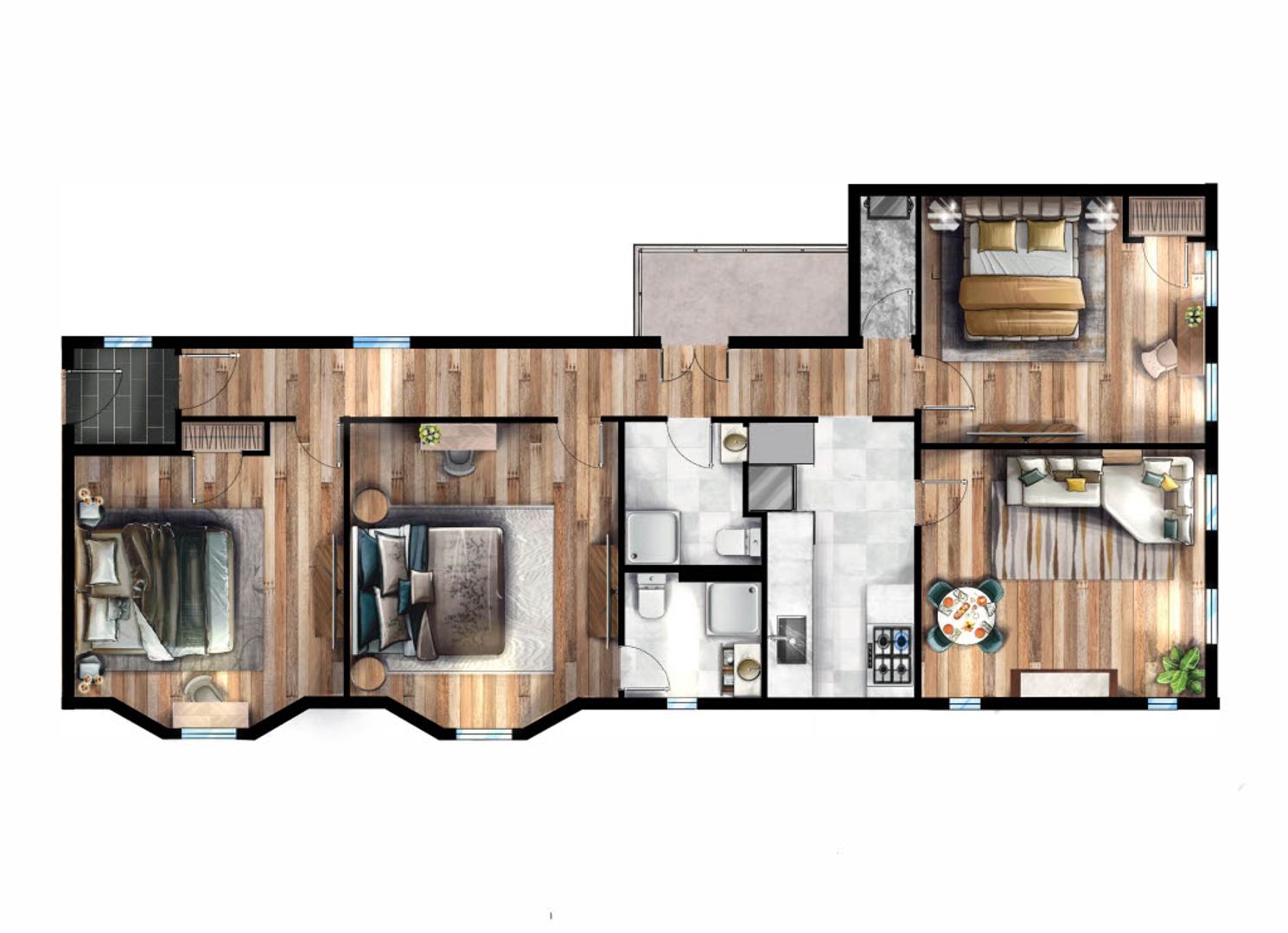 Baltimore Apartment: 300 E. 30th St