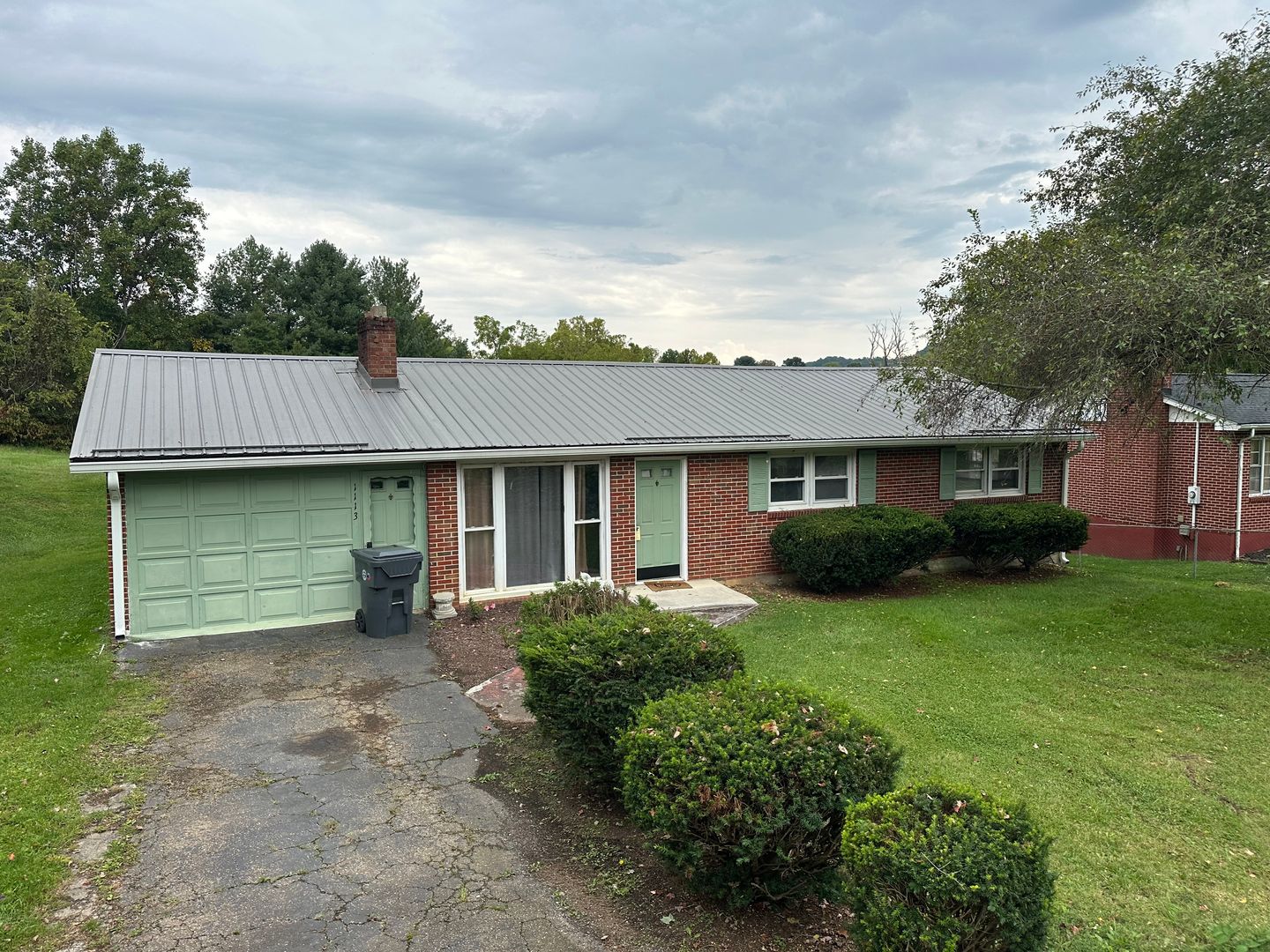 ONE LEVEL BRICK RANCHER WITH EXTRA LARGE LOT 