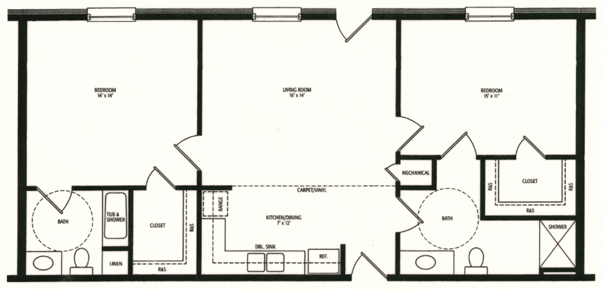Holiday Island Apartment: 5 Park Drive