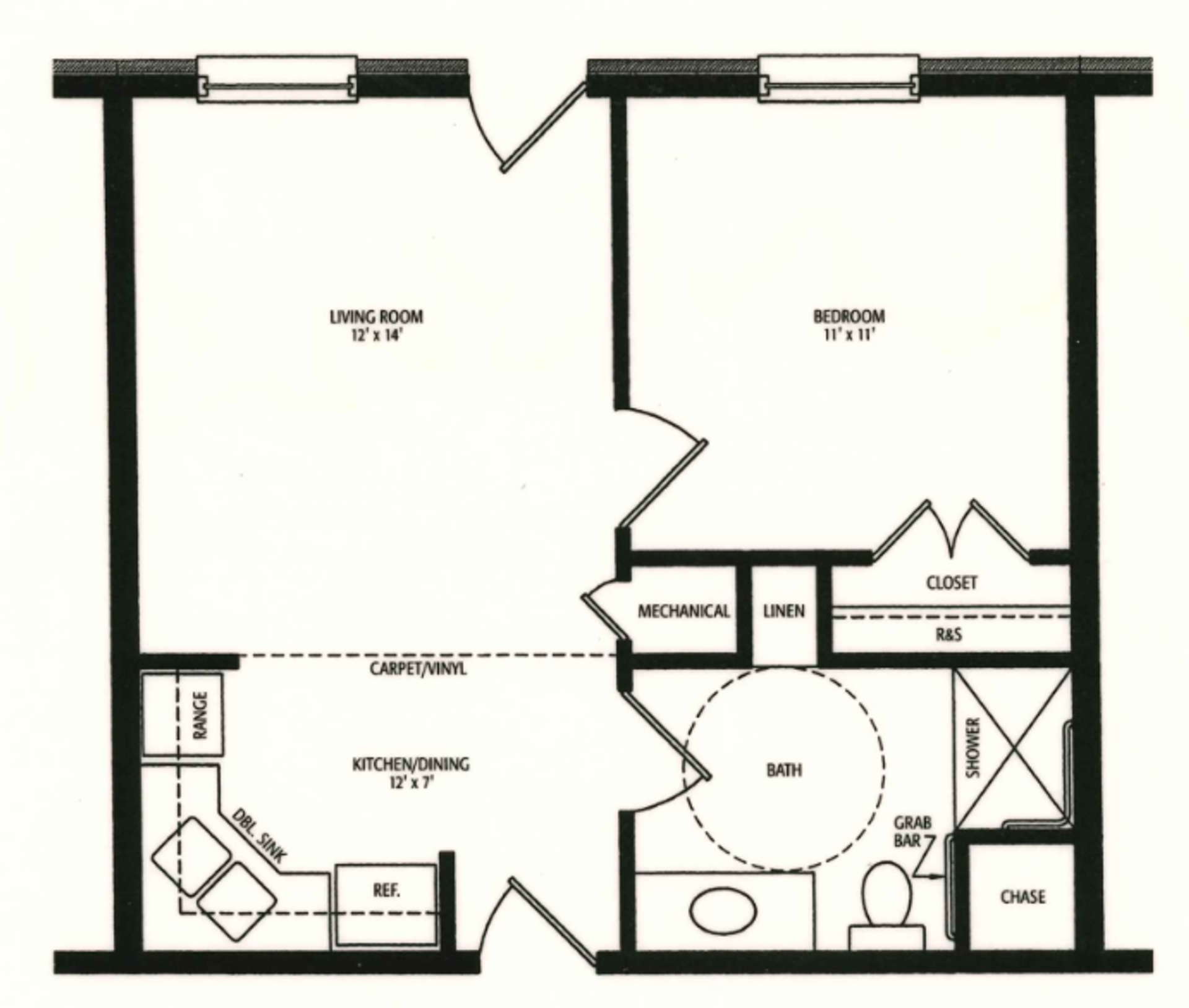 Holiday Island Apartment: 5 Park Drive