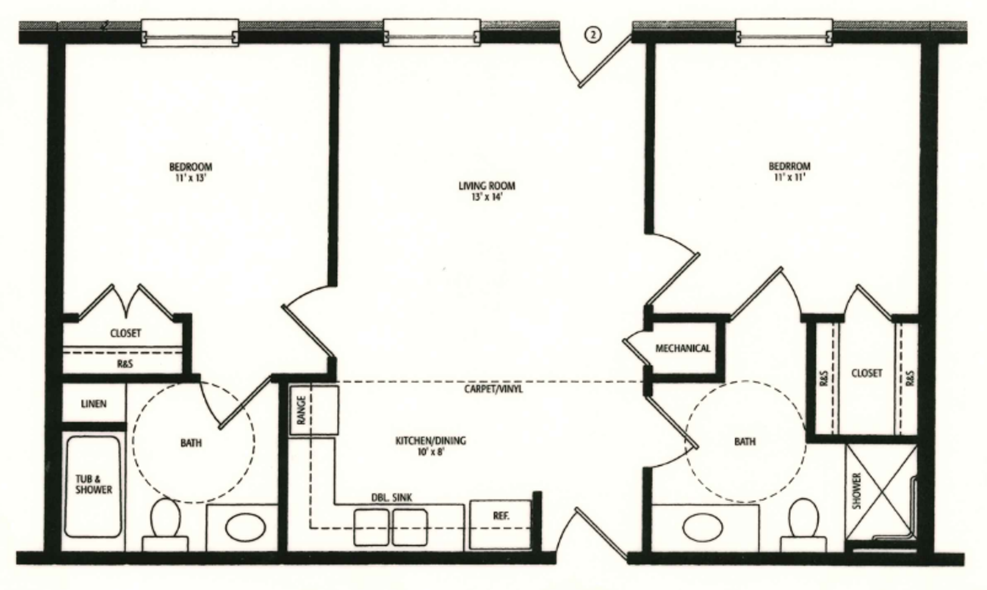 Holiday Island Apartment: 5 Park Drive