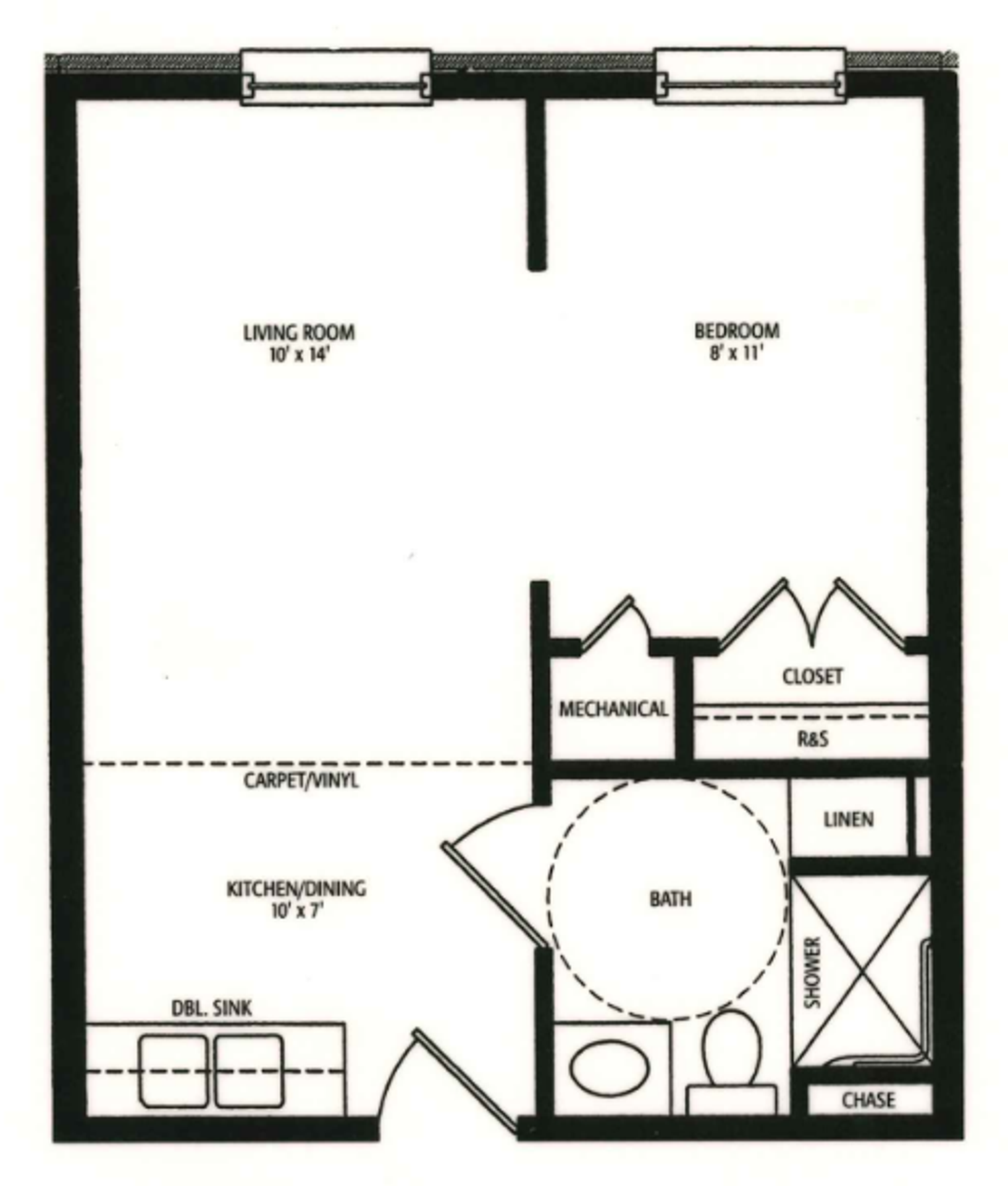 Holiday Island Apartment: 5 Park Drive