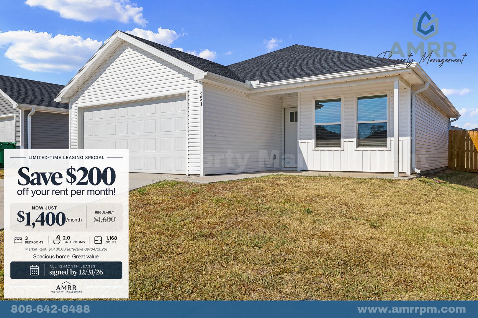 Decatur House: 221 Golden Field Rd