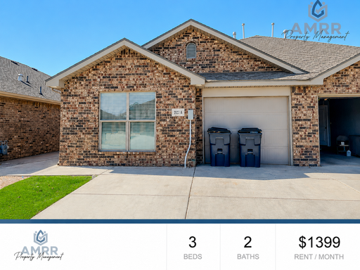 Easy Living with AMRR: 3 Bedroom Duplex in Lubbock ISD! – photo 1