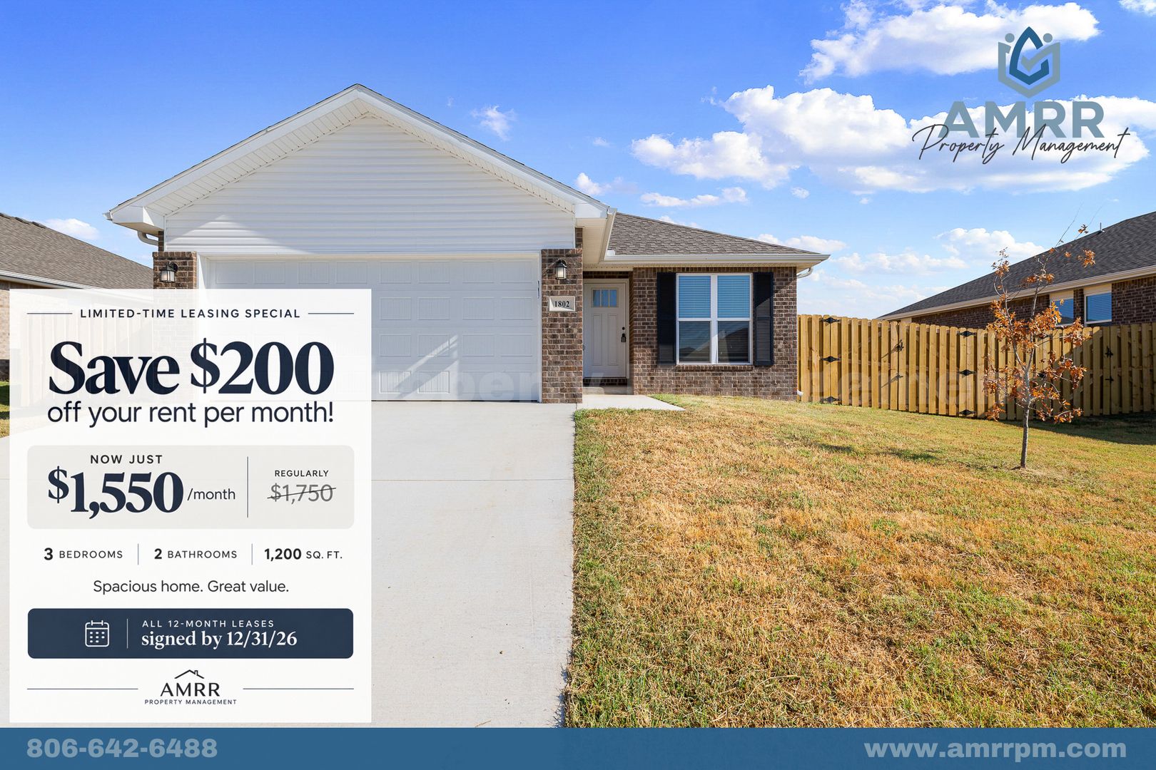 Pea Ridge House: 1802 Ferguson St