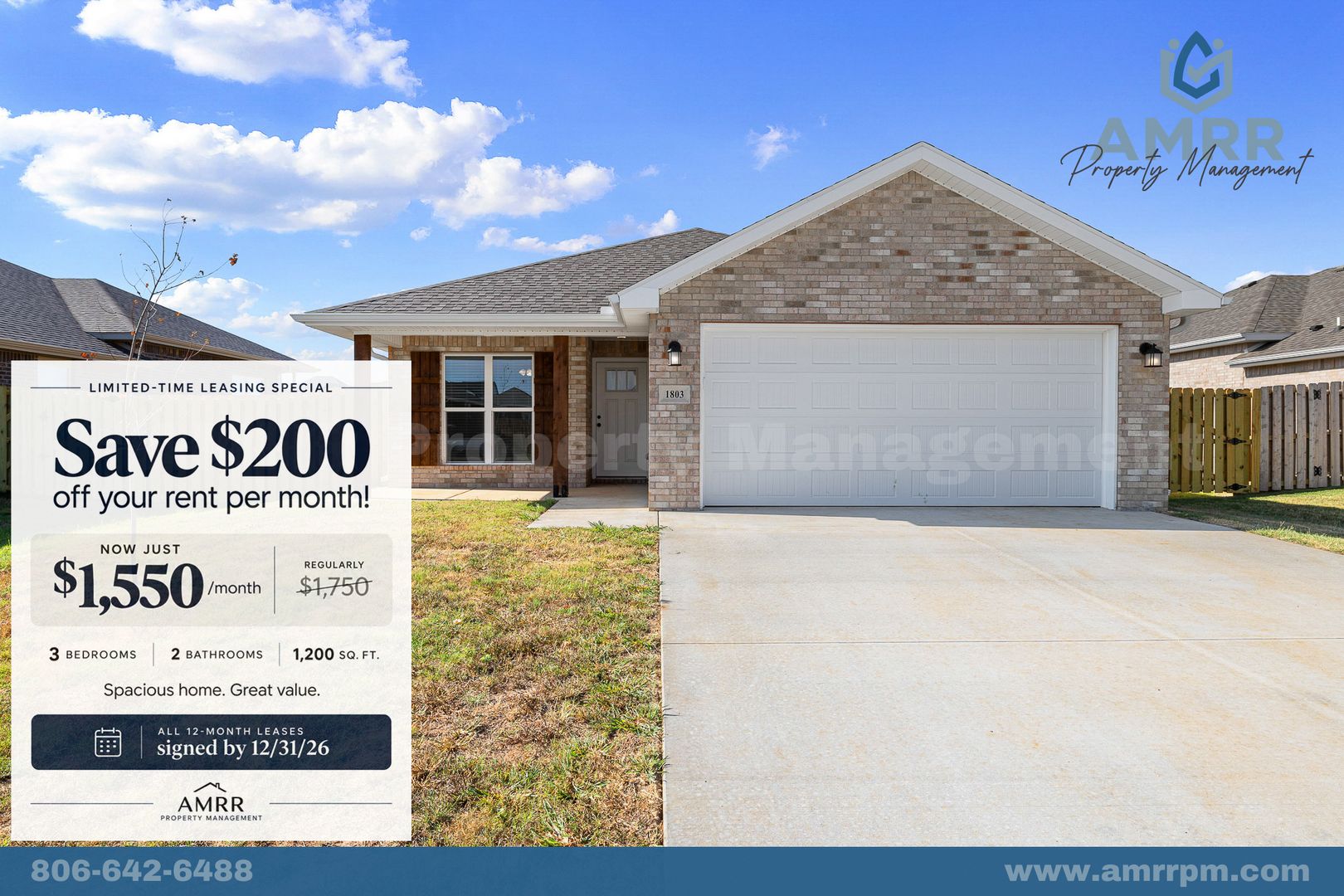 Pea Ridge House: 1803 Ferguson St