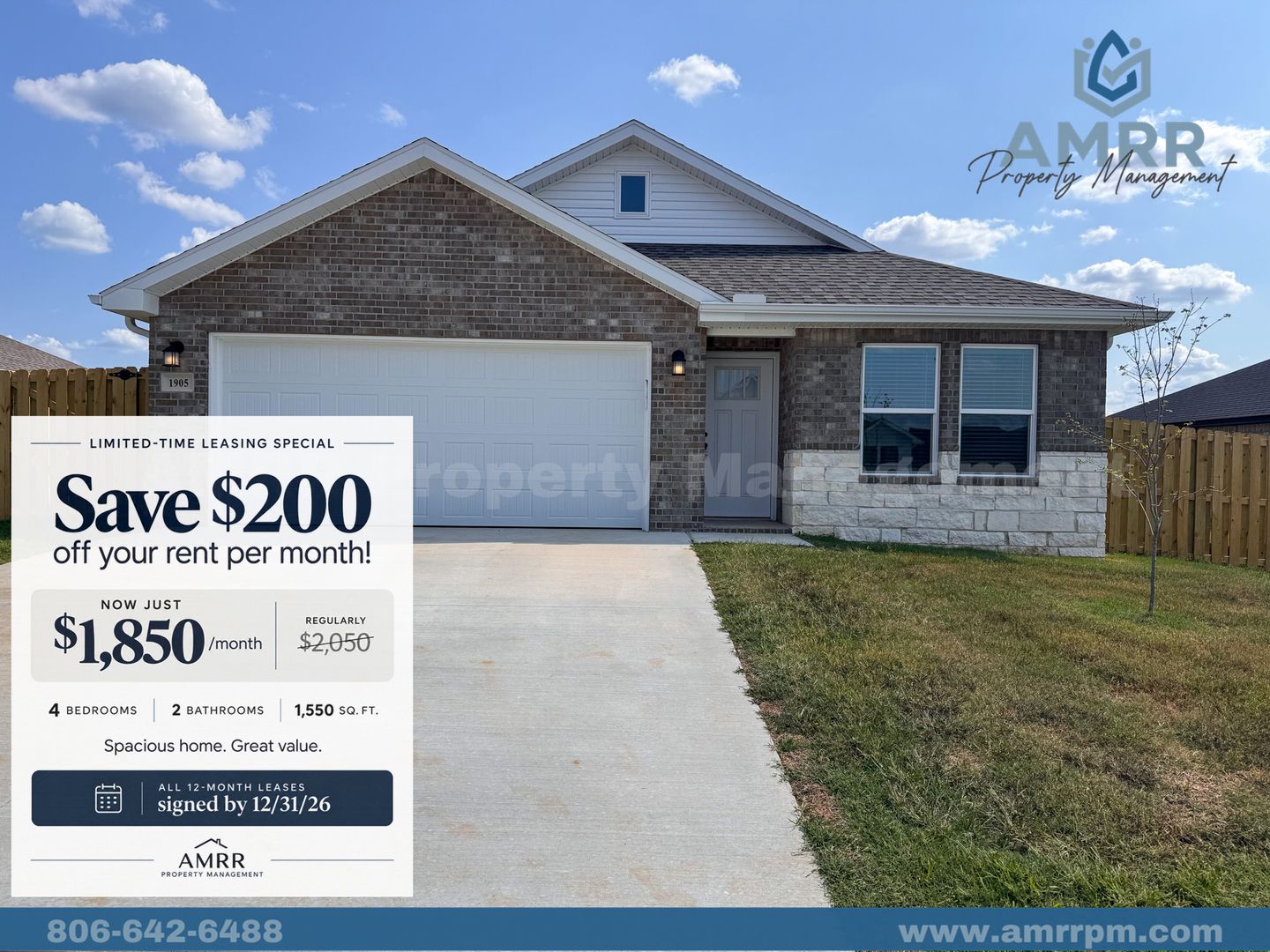 Pea Ridge House: 1905 Porter St