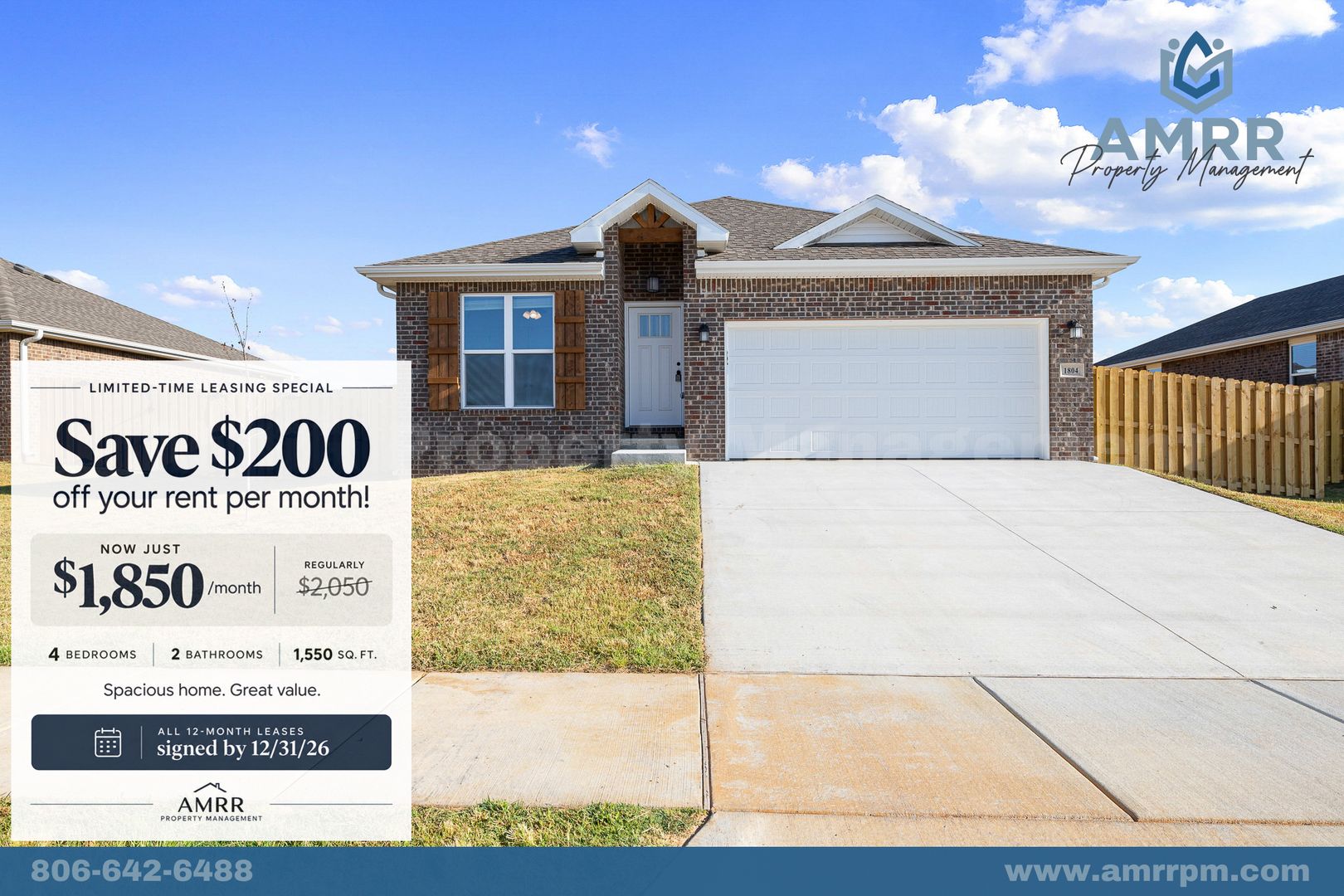 Pea Ridge House: 1804 Ferguson St