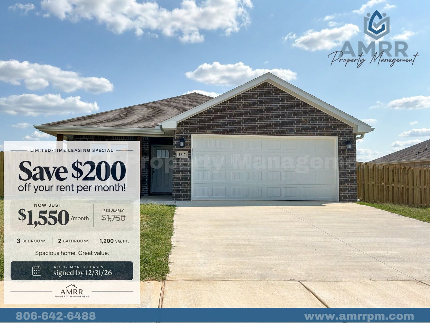 Pea Ridge House: 1917 Porter St