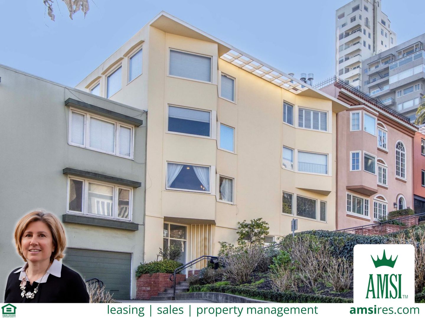 San Francisco Condo: 1025 Lombard St apt 1