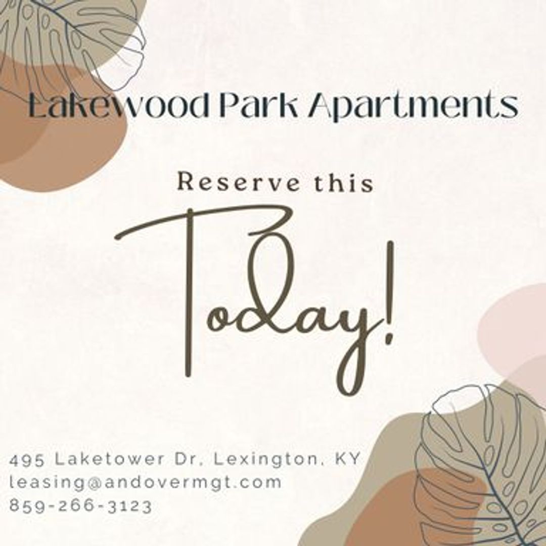 Lexington Apartment: 495 Laketower Drive