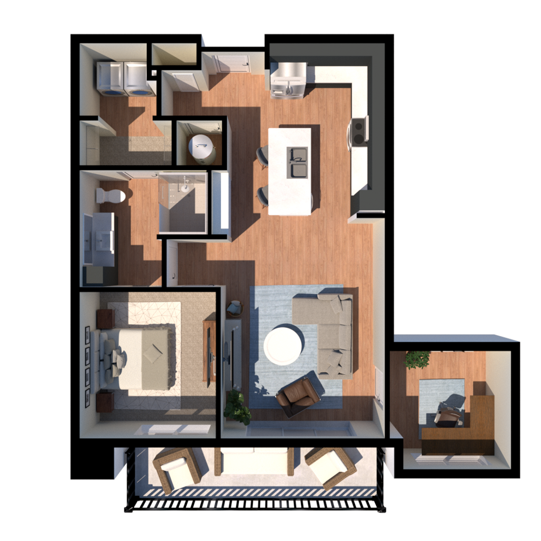 Lexington Apartment: 531 Laketower Dr