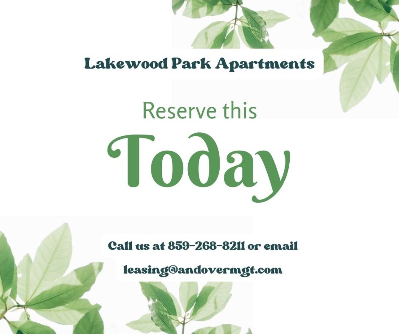 Lexington Apartment: 495 Laketower Drive