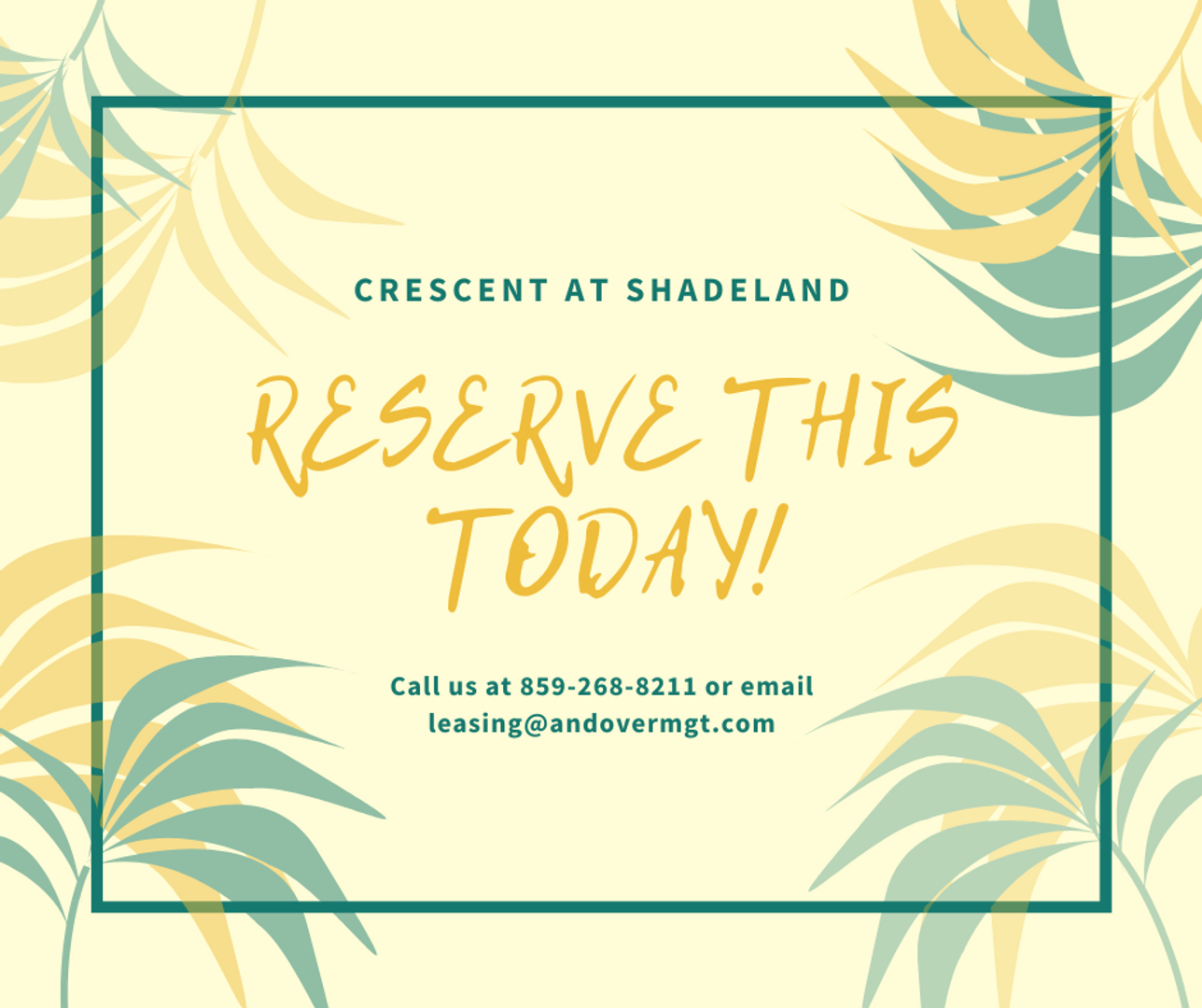 Lexington Apartment: 1143 Turkey Foot Road