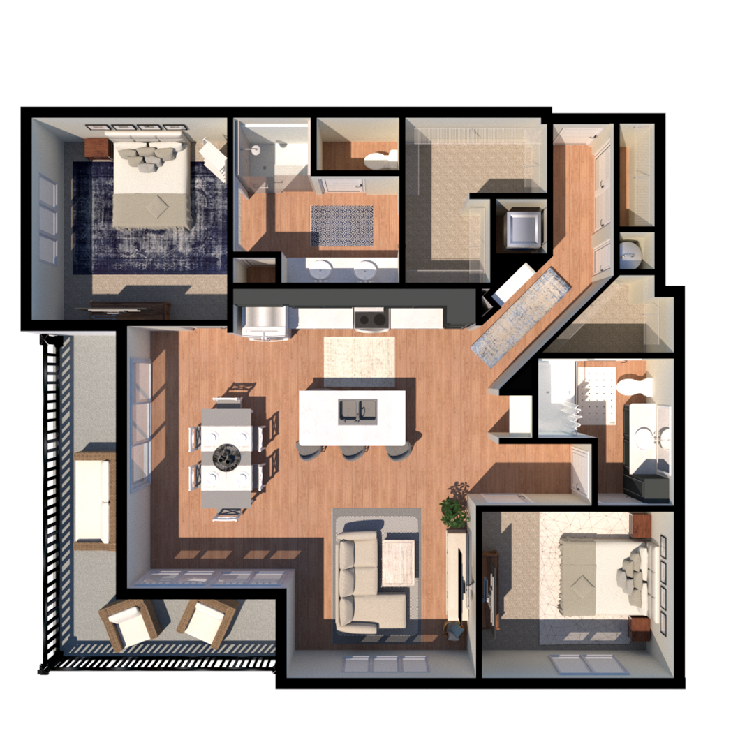 Lexington Apartment: 531 Laketower Dr