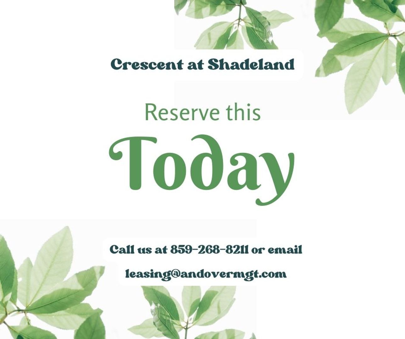 Lexington Apartment: 1143 Turkey Foot Road