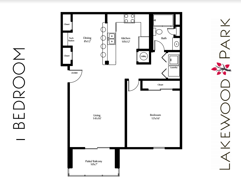 Lexington Apartment: 495 Laketower Drive