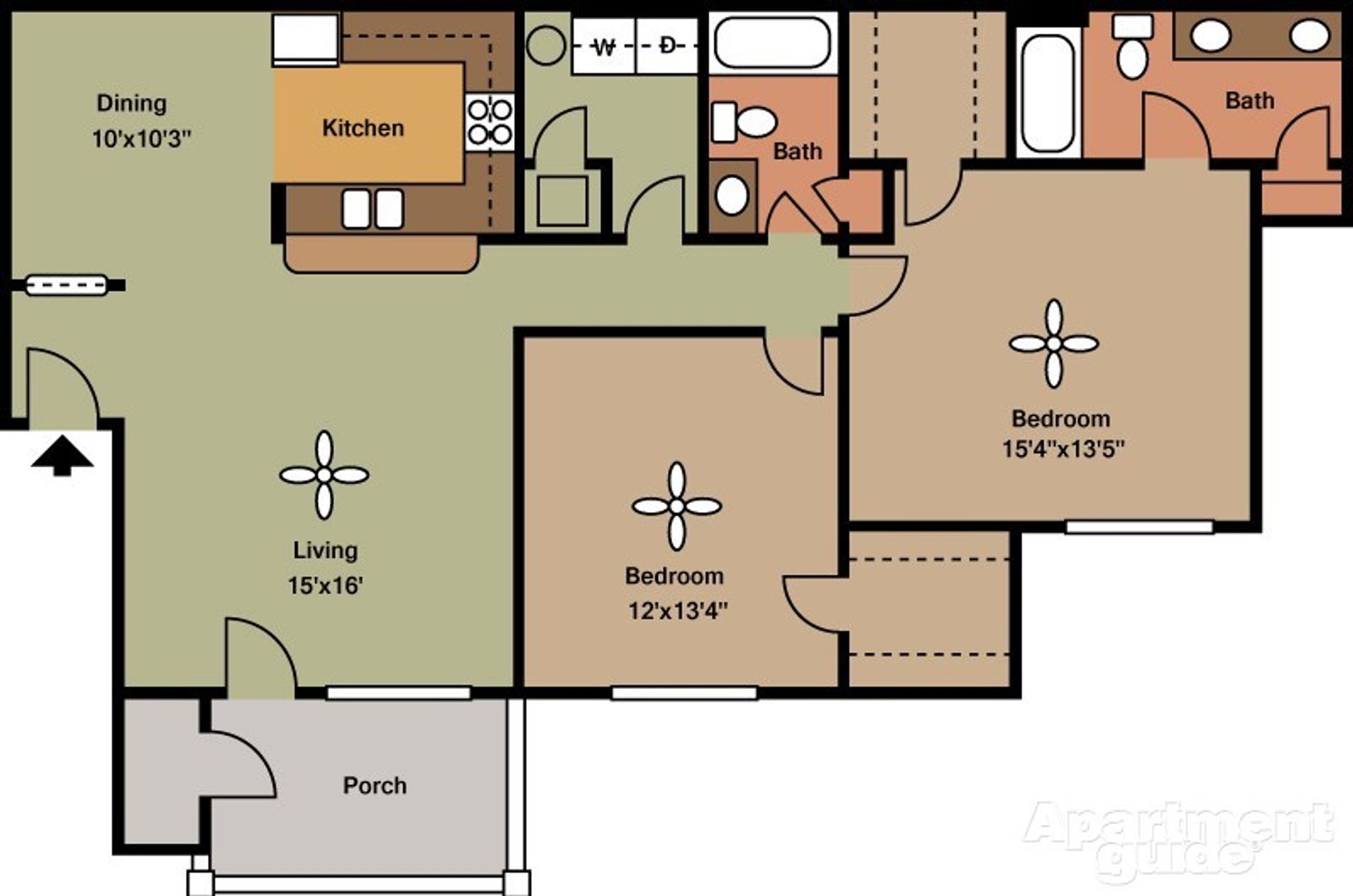 Warner Robins Apartment: 301 S. Corder Rd