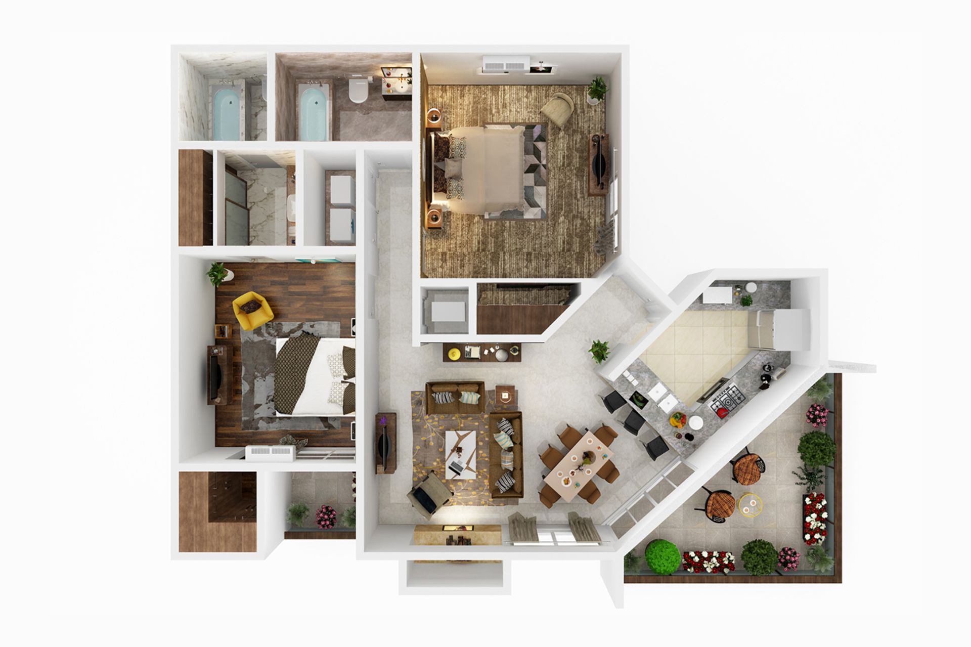 Montgomery Apartment: 3580 McGehee Place Drive S