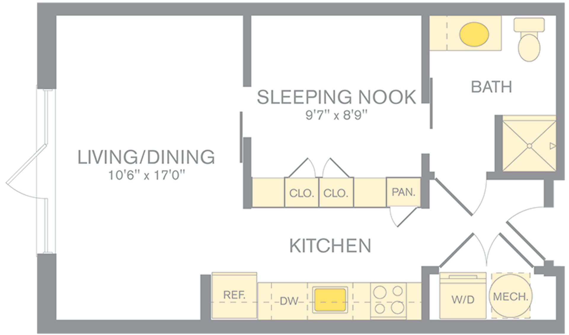 Port Chester Apartment: 201 Willett Ave