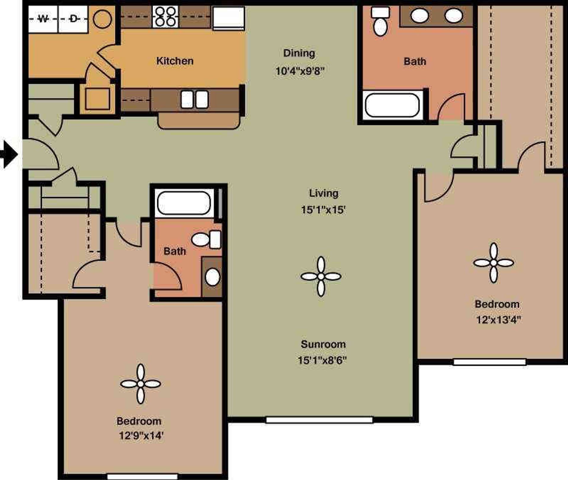 Warner Robins Apartment: 301 S. Corder Rd