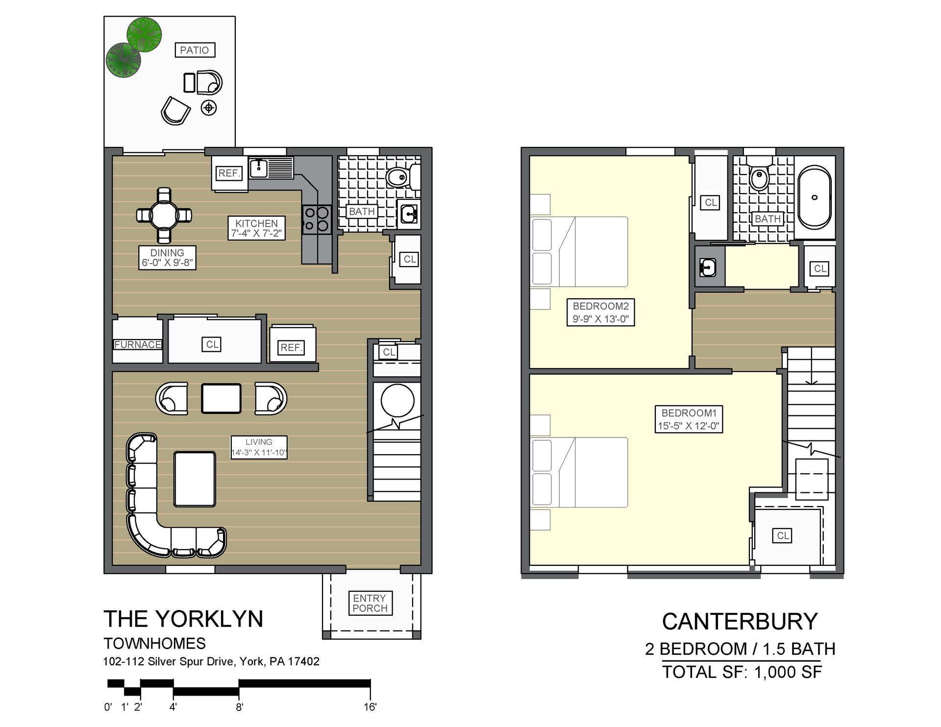 The Yorklyn Apartments and Townhomes
